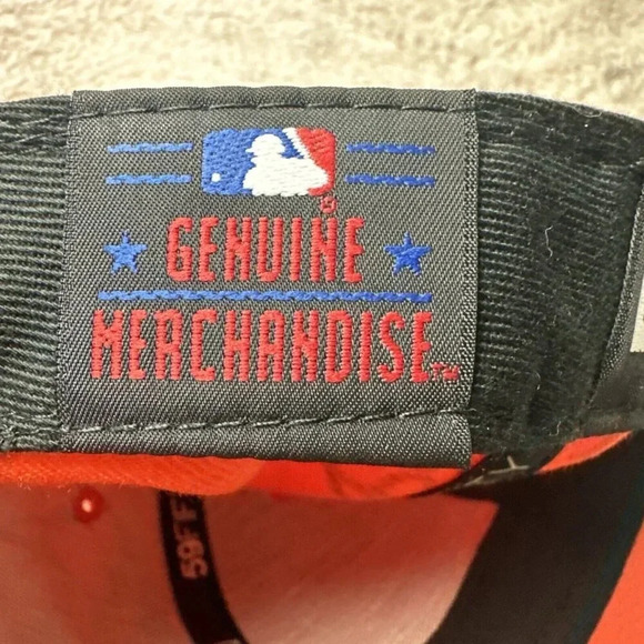 Atlanta Braves Hat New Era 59Fifty All Over Print Baseball Cap Orange 7 5/8 New - Picture 10 of 16